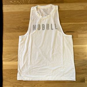 No bull high neck tank